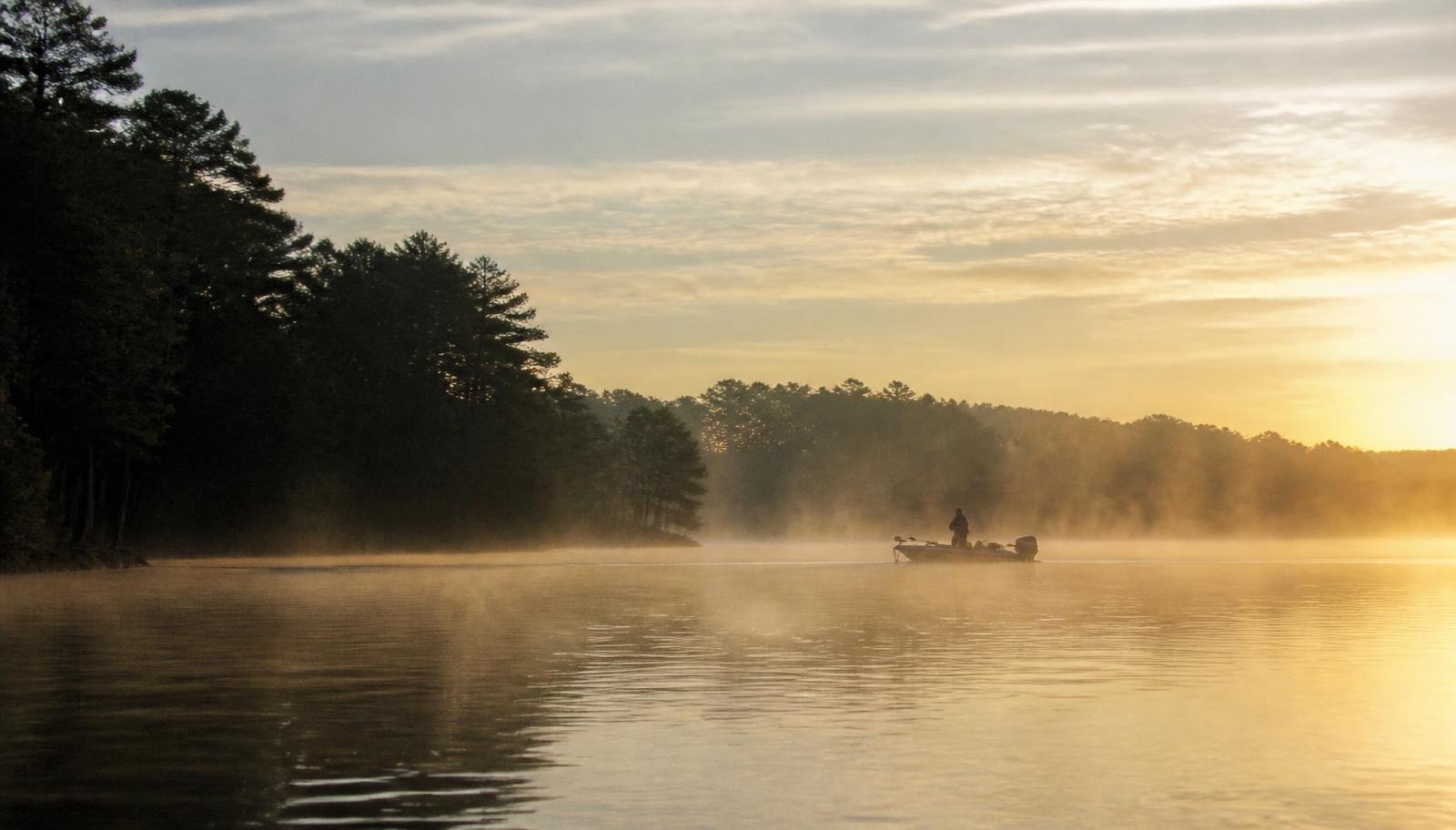 Gunsels Lake at dawn